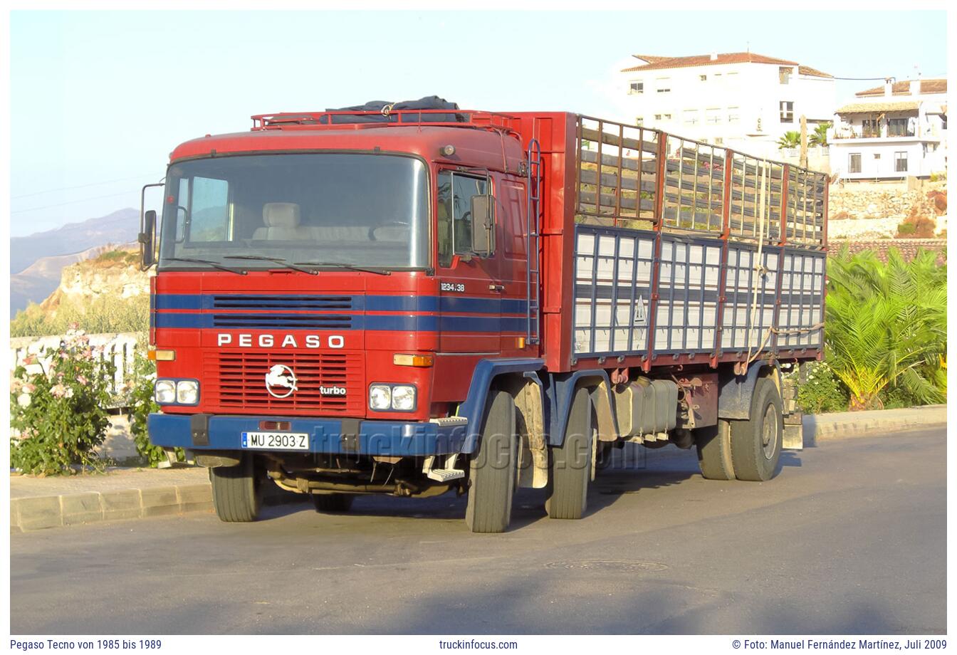 Pegaso Tecno von 1985 bis 1989 Foto Juli 2009