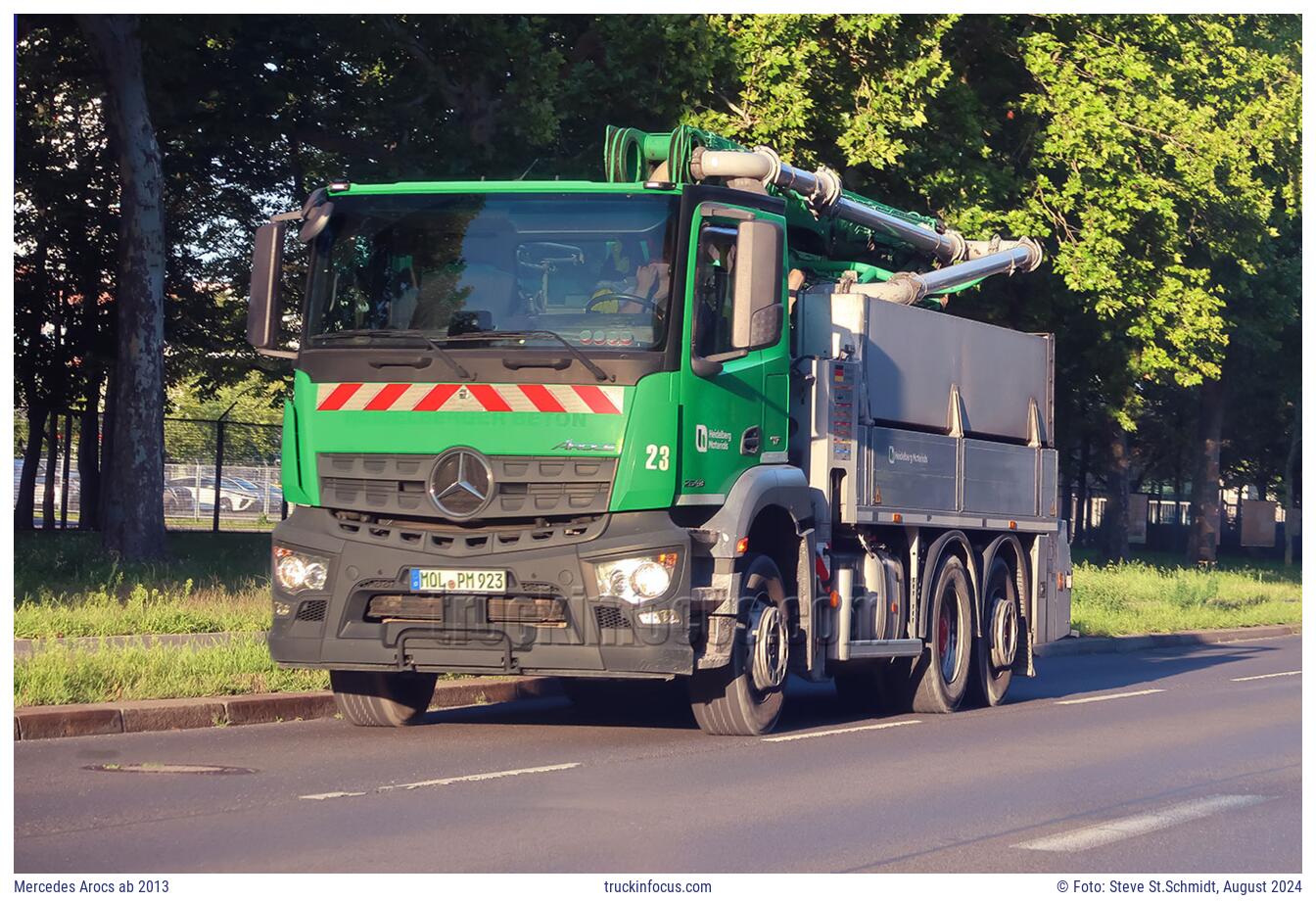 Mercedes Arocs ab 2013 Foto August 2024