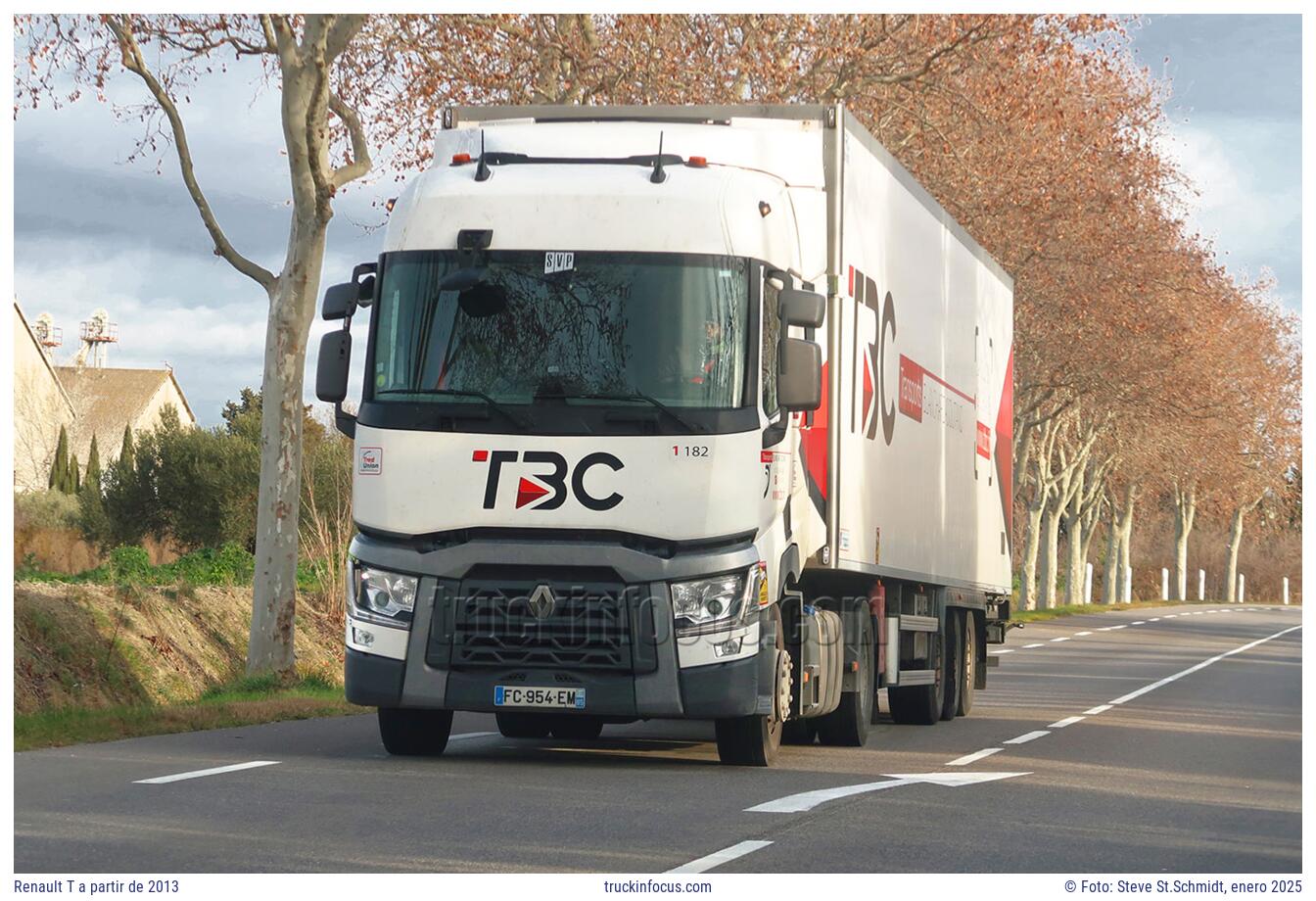 Renault T a partir de 2013 Foto enero 2025