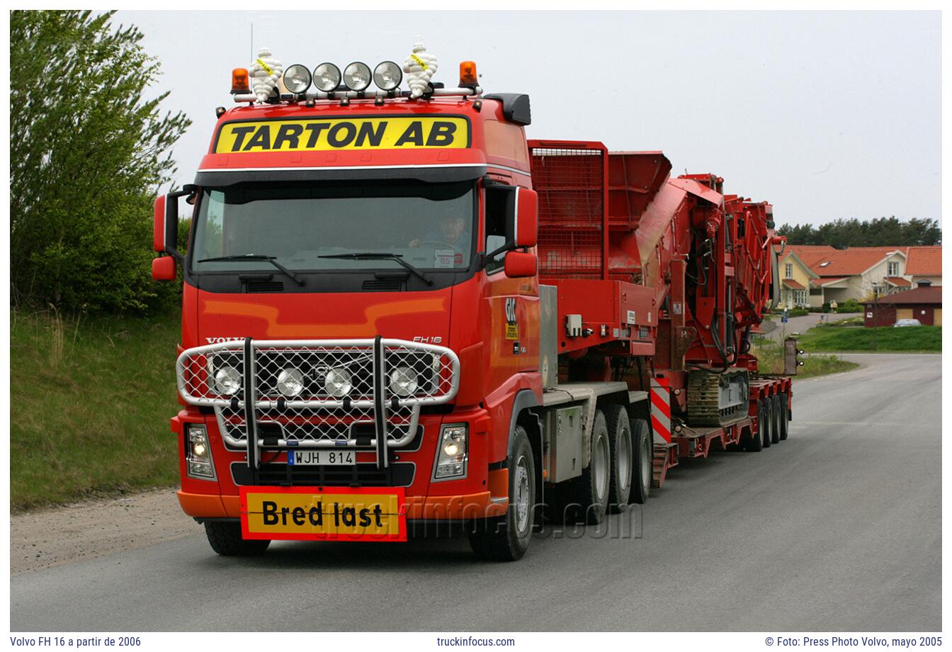 Volvo FH 16 a partir de 2006 Foto mayo 2005