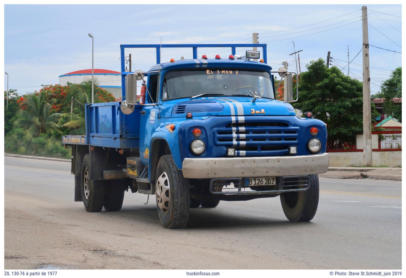 ZIL 130-76 à partir de 1977 Photo juin 2019