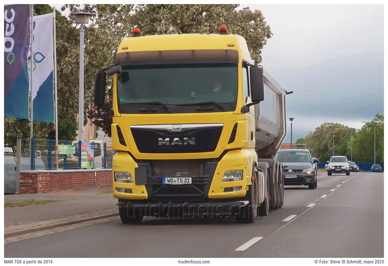 MAN TGX a partir de 2014 Foto mayo 2025