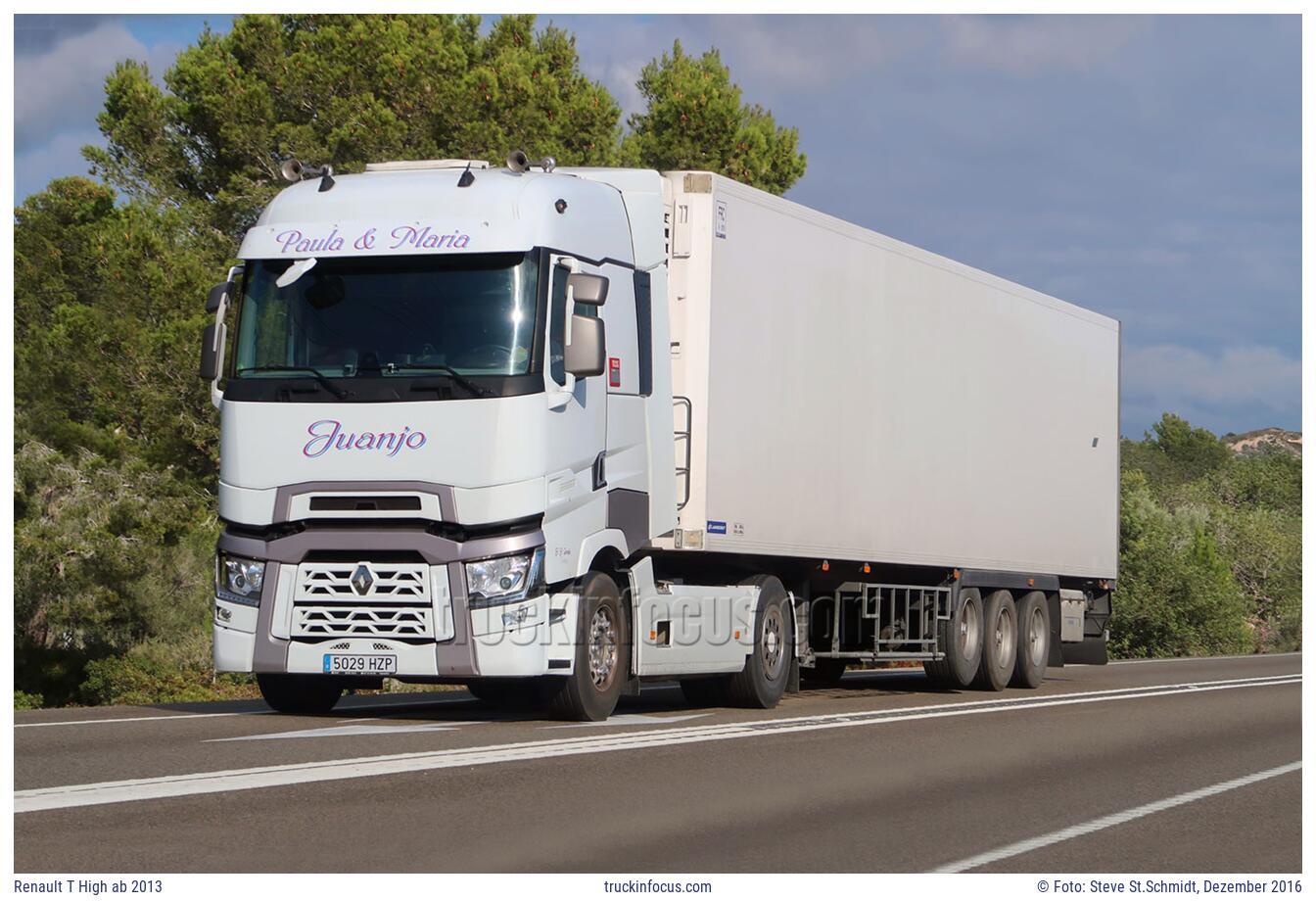 Renault T High ab 2013 Foto Dezember 2016
