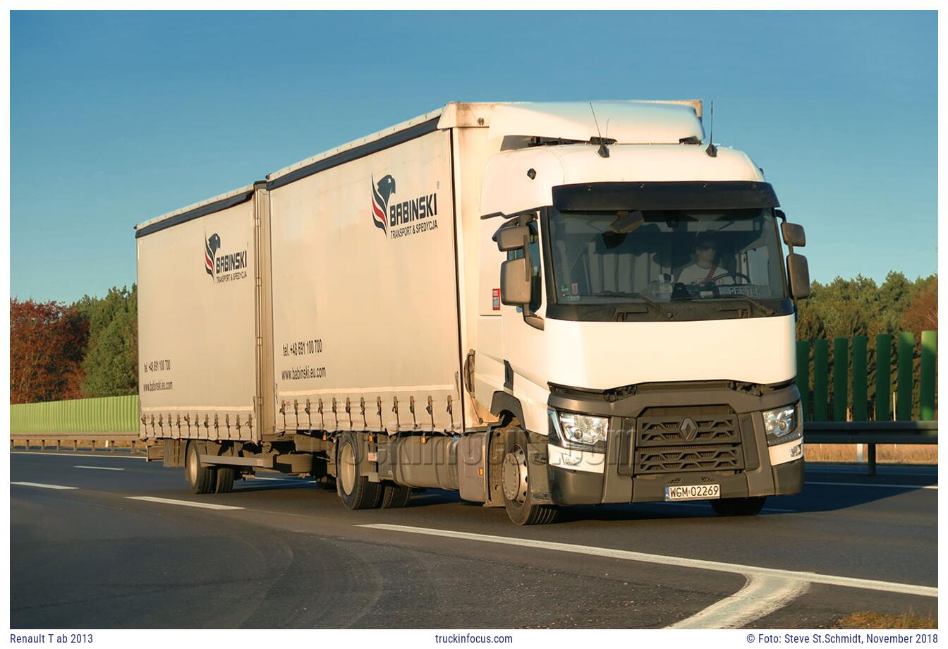 Renault T ab 2013 Foto November 2018