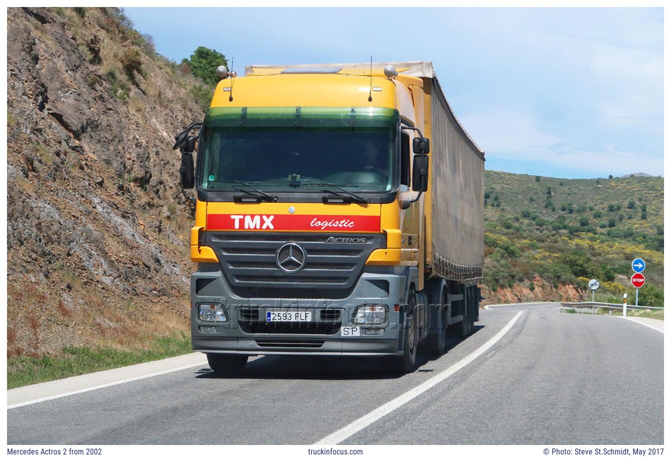 Mercedes Actros 2 from 2002 Photo May 2017
