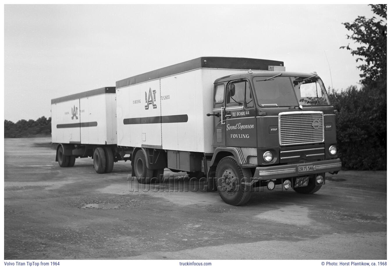 Volvo Titan TipTop from 1964 Photo ca. 1968