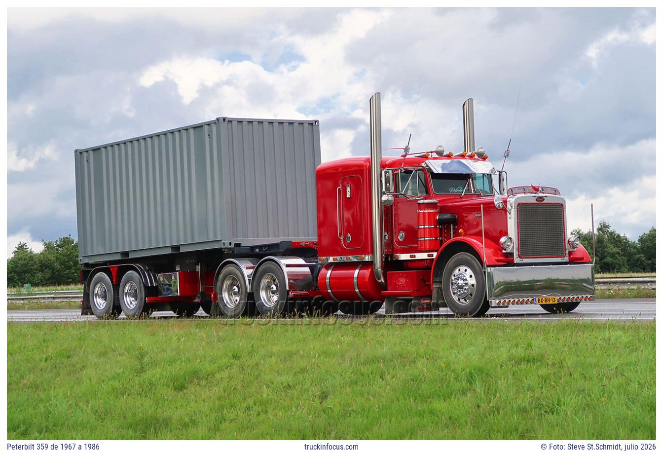 Peterbilt 359 de 1967 a 1986 Foto julio 2026