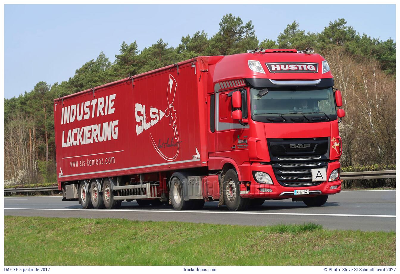 DAF XF à partir de 2017 Photo avril 2022