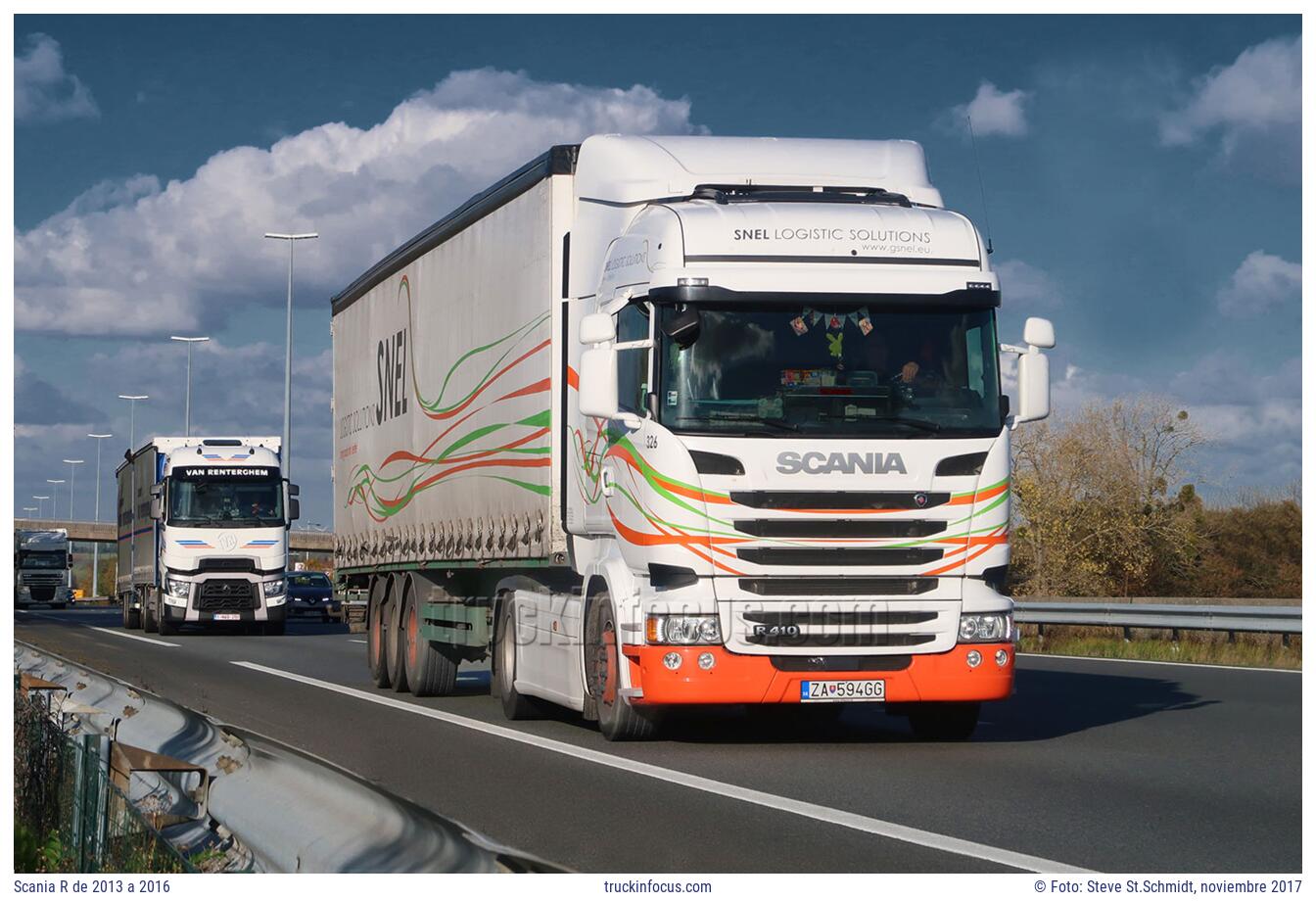 Scania R de 2013 a 2016 Foto noviembre 2017