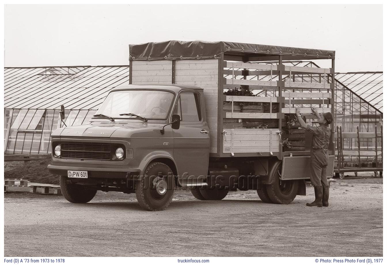 Ford (D) A '73 from 1973 to 1978 Photo 1977