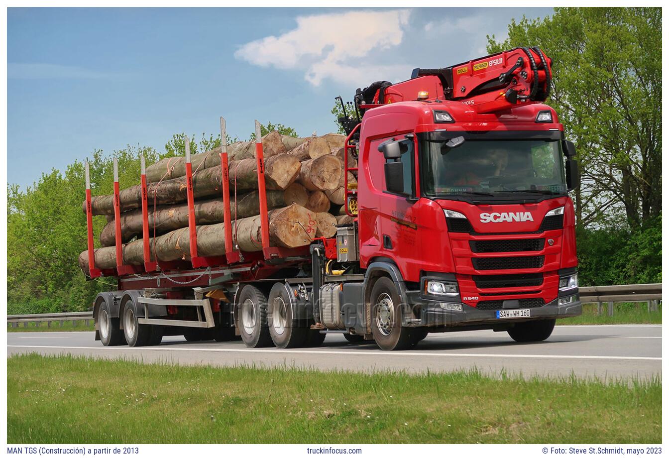 MAN TGS (Construcción) a partir de 2013 Foto mayo 2023