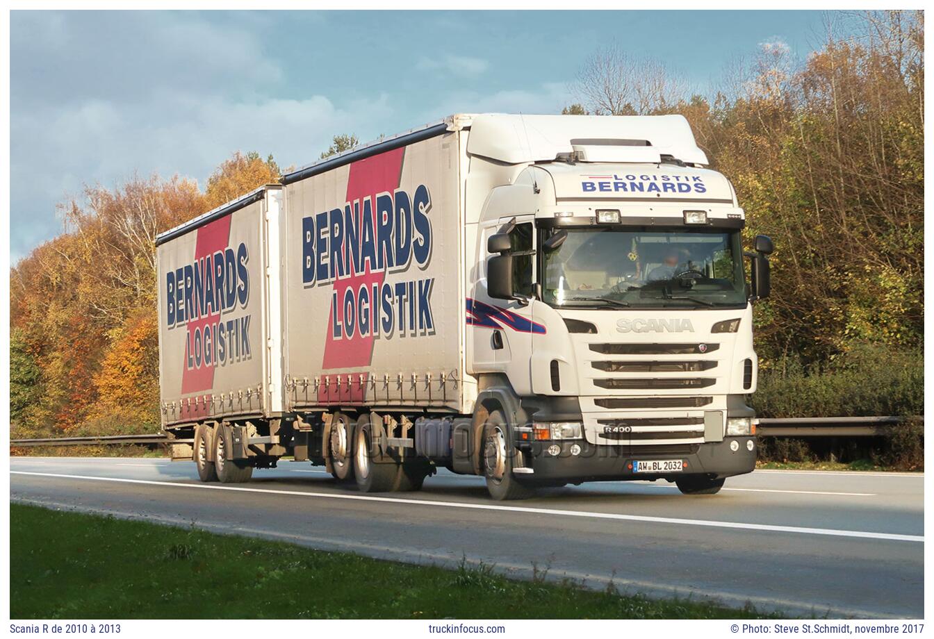 Scania R de 2010 à 2013 Photo novembre 2017