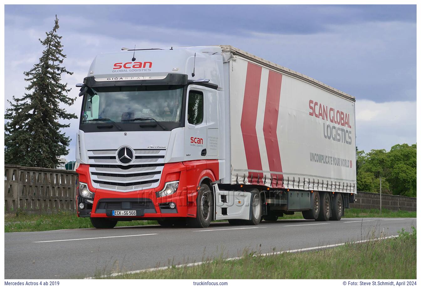 Mercedes Actros 4 ab 2019 Foto April 2024