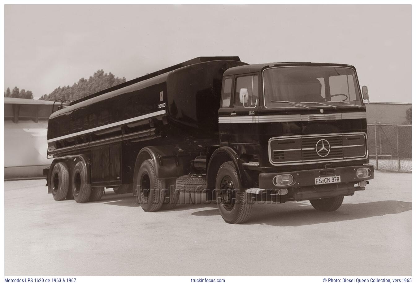 Mercedes LPS 1620 de 1963 à 1967 Photo vers 1965