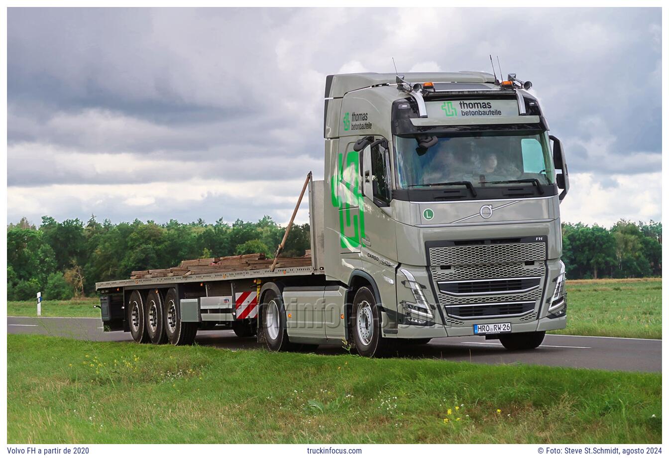 Volvo FH a partir de 2020 Foto agosto 2024