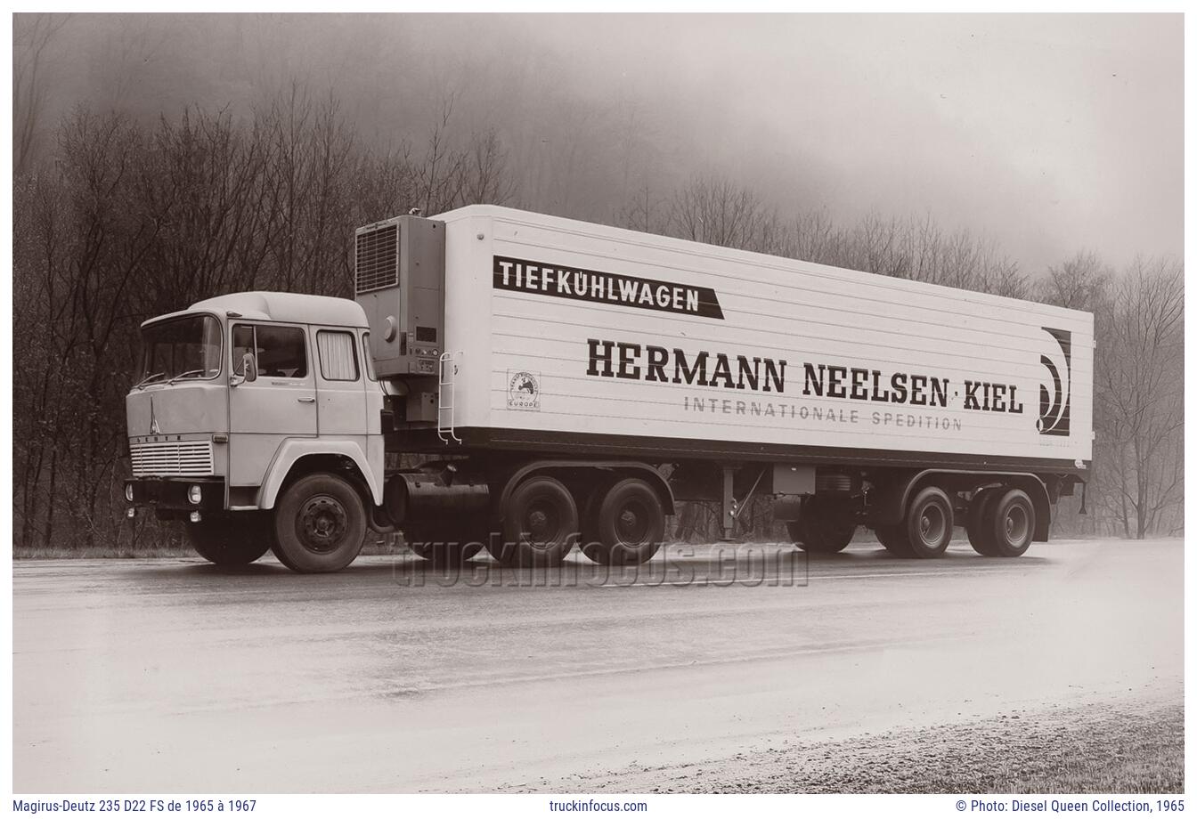 Magirus-Deutz 235 D22 FS de 1965 à 1967 Photo 1965