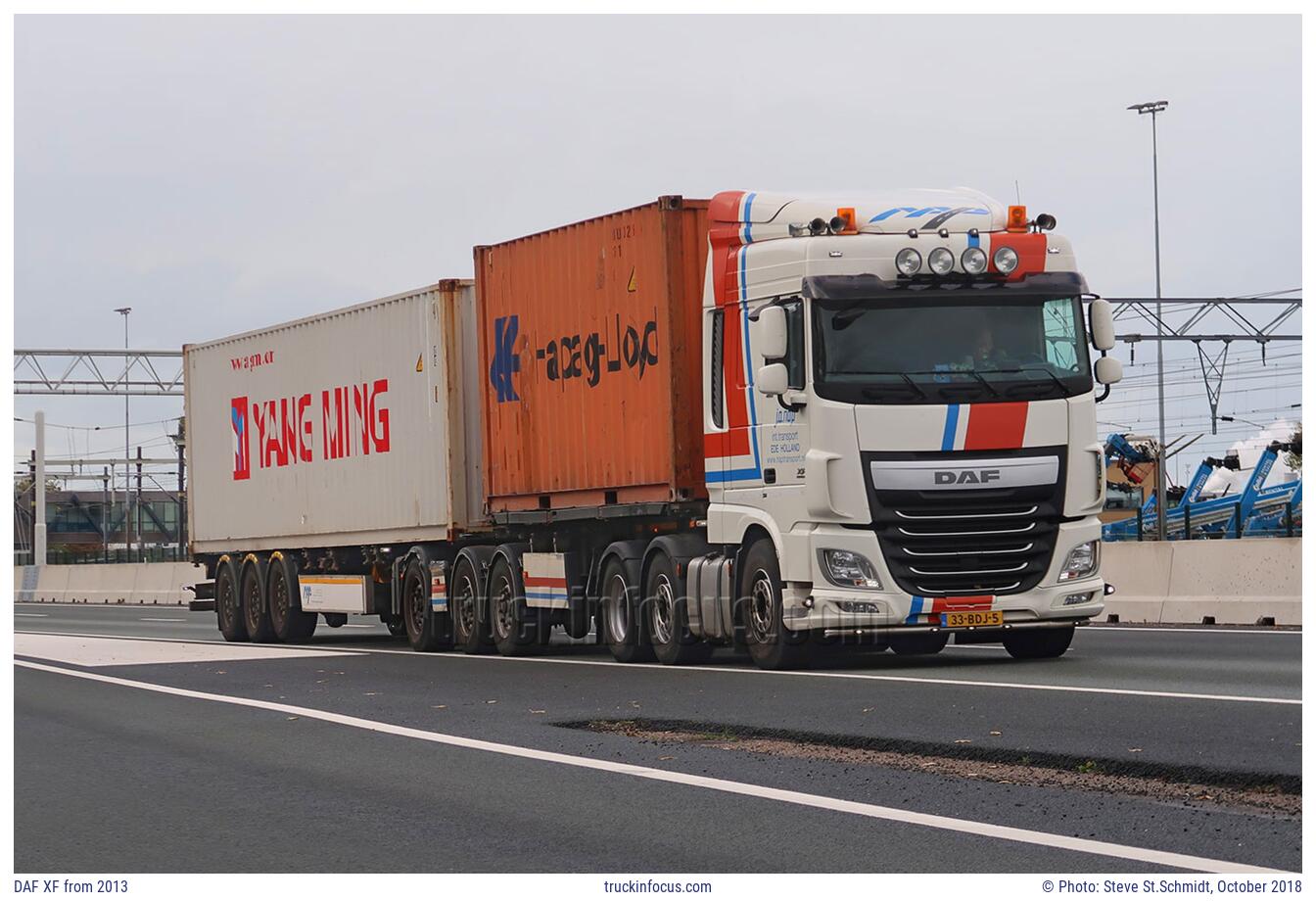 DAF XF from 2013 Photo October 2018