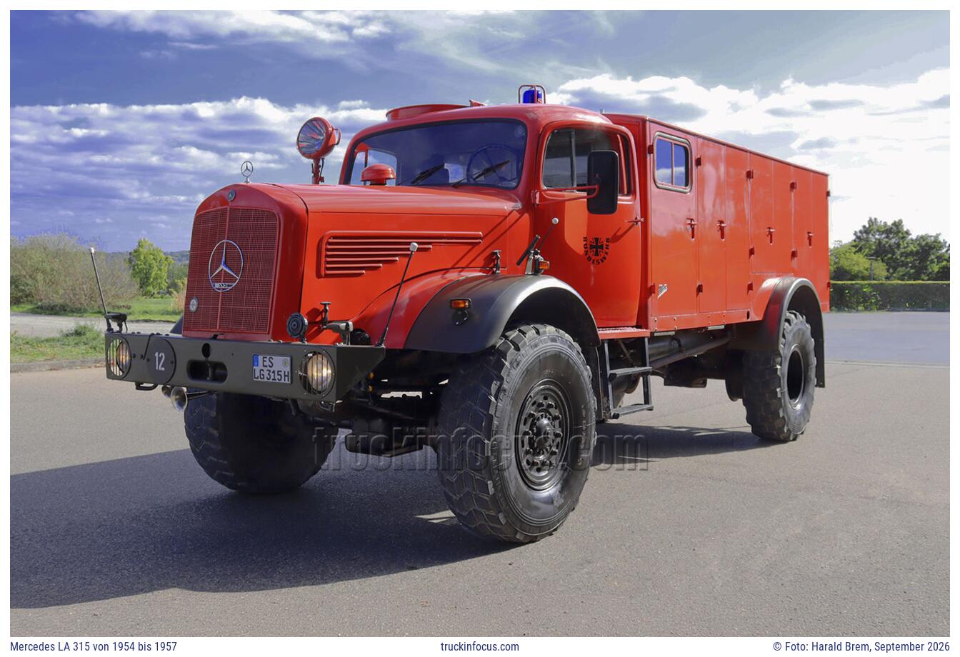 Mercedes LA 315 von 1954 bis 1957 Foto September 2026