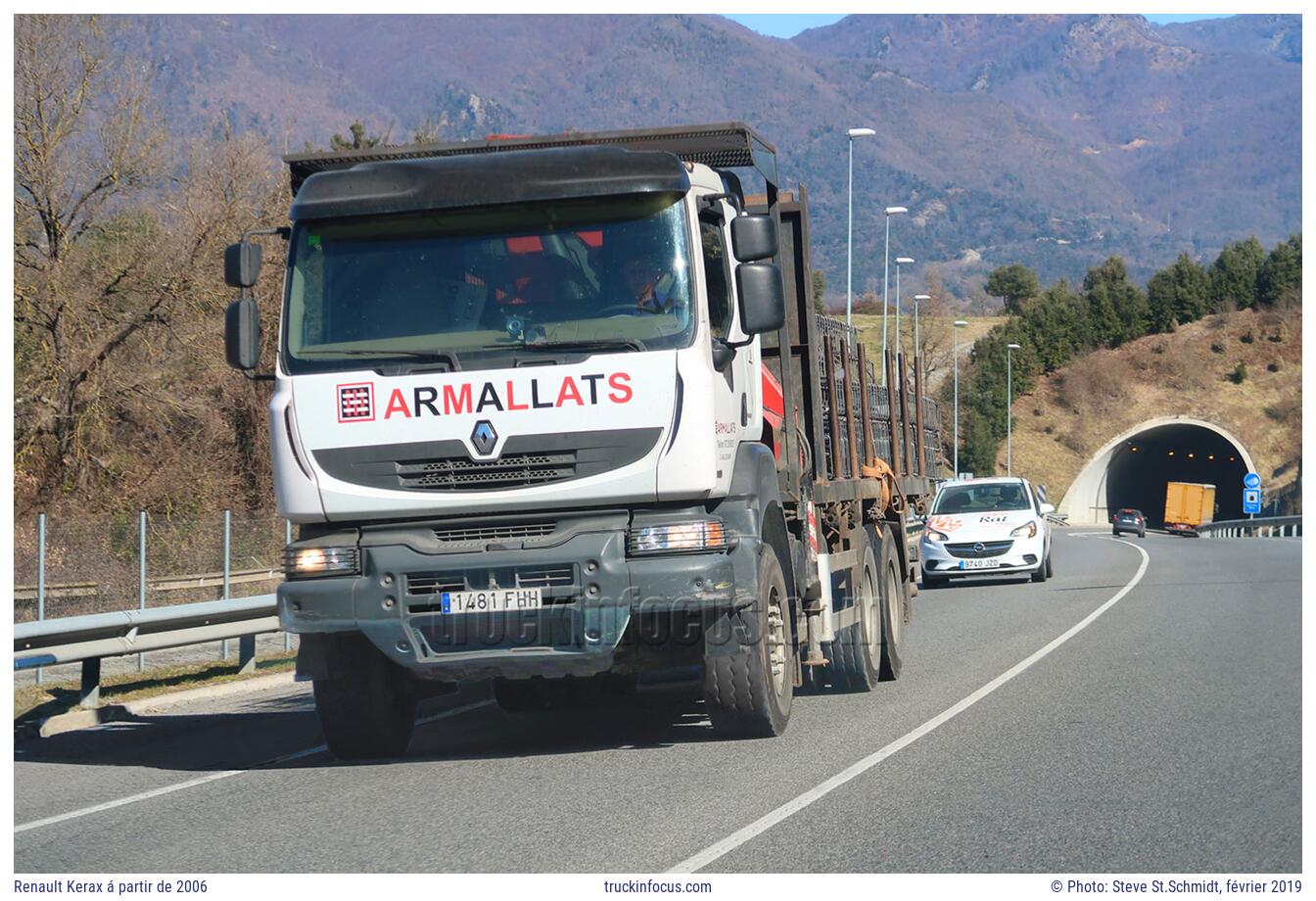 Renault Kerax á partir de 2006 Photo février 2019