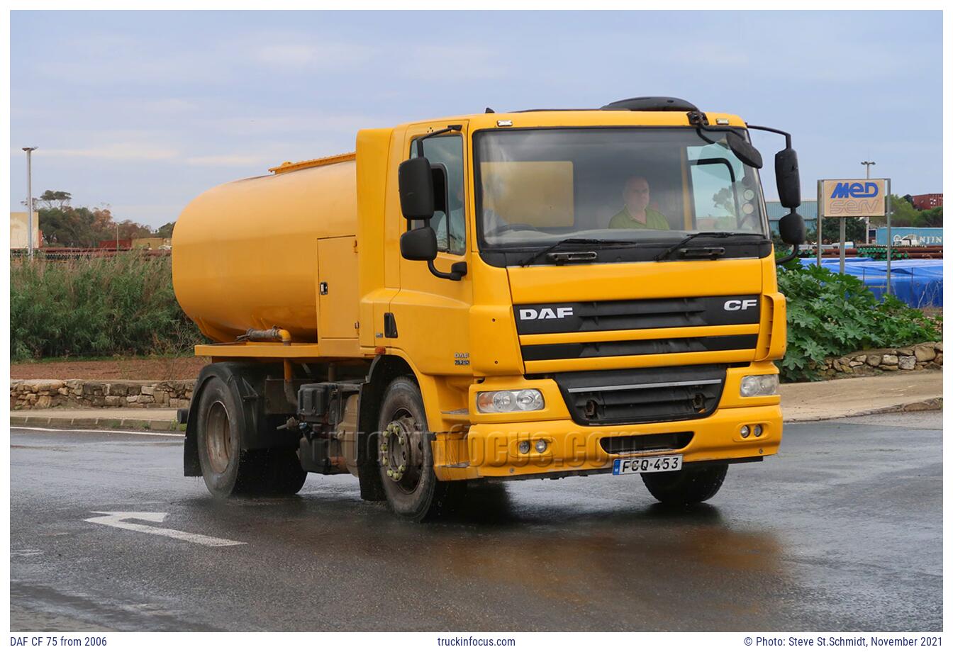 DAF CF 75 from 2006 Photo November 2021