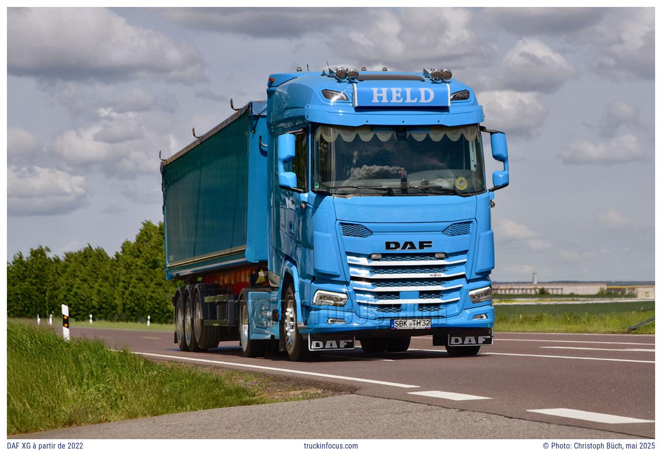 DAF XG à partir de 2022 Photo mai 2025