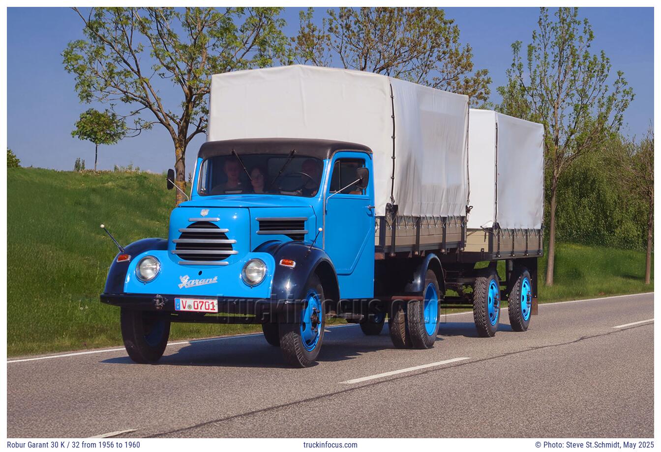 Robur Garant 30 K / 32 from 1956 to 1960 Photo May 2025