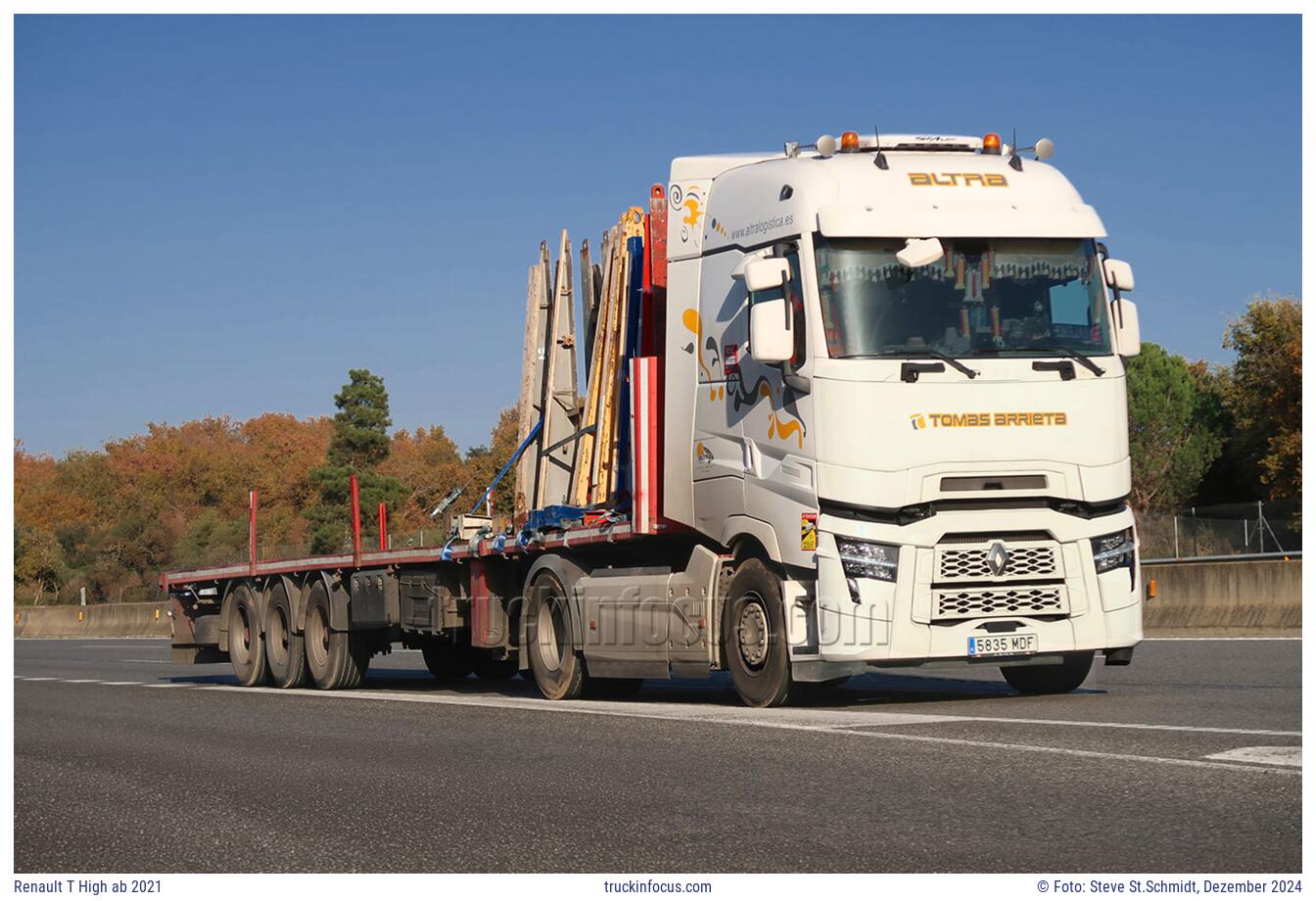 Renault T High ab 2021 Foto Dezember 2024