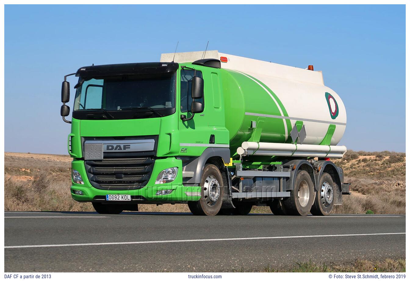 DAF CF a partir de 2013 Foto febrero 2019