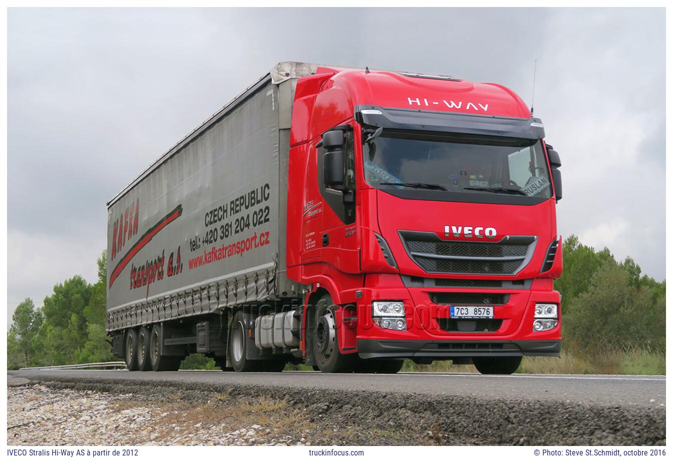 IVECO Stralis Hi-Way AS à partir de 2012 Photo octobre 2016