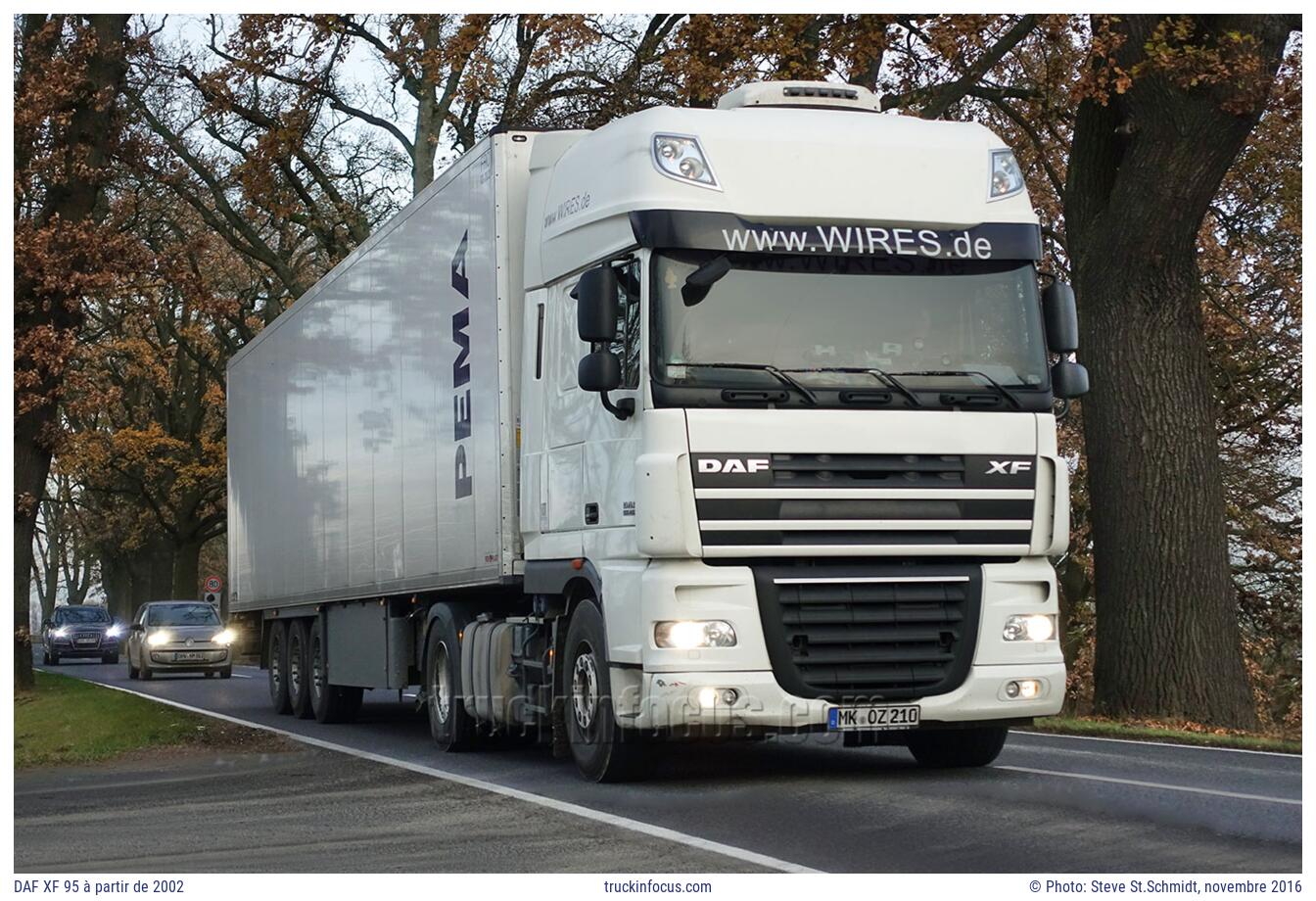 DAF XF 95 à partir de 2002 Photo novembre 2016