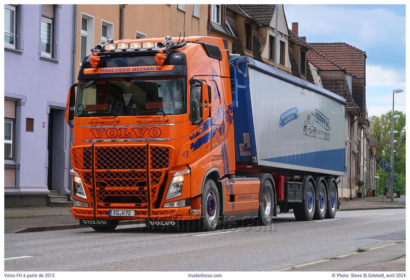 Volvo FH à partir de 2013 Photo avril 2024