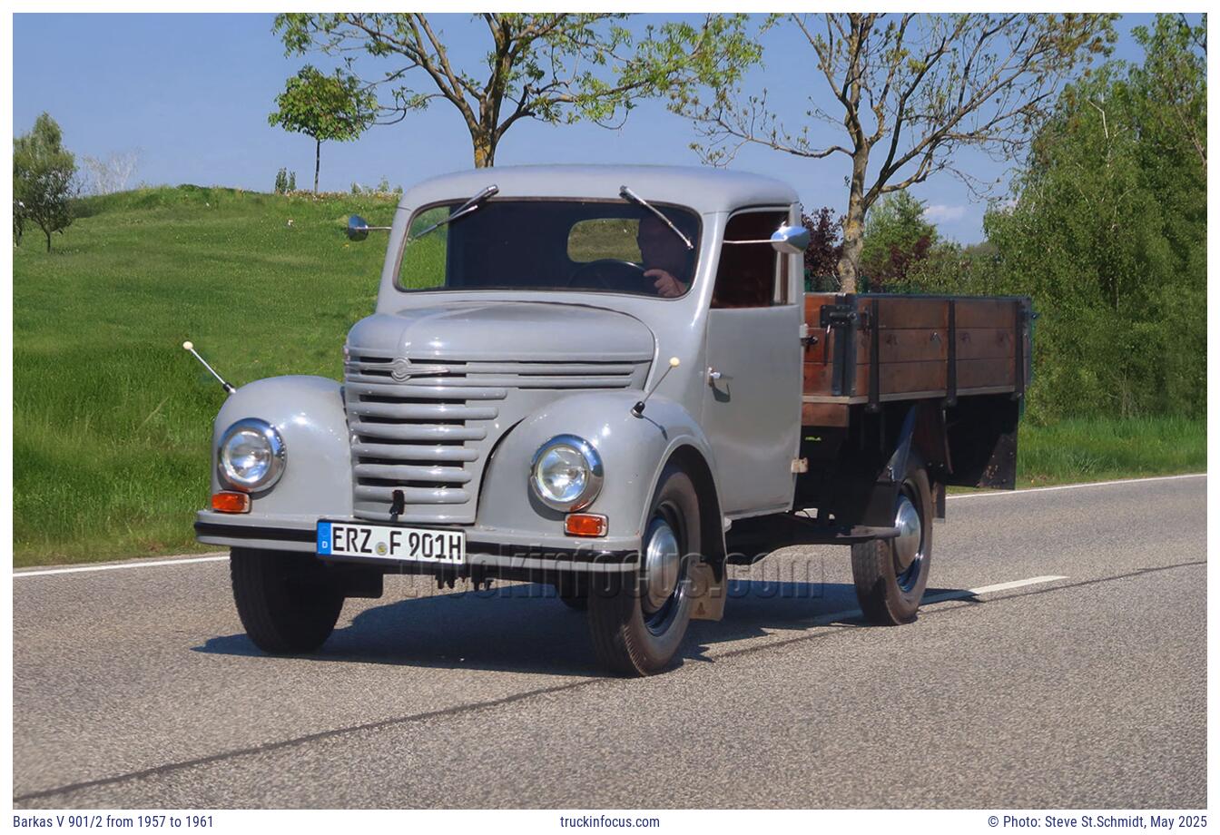 Barkas V 901/2 from 1957 to 1961 Photo May 2025