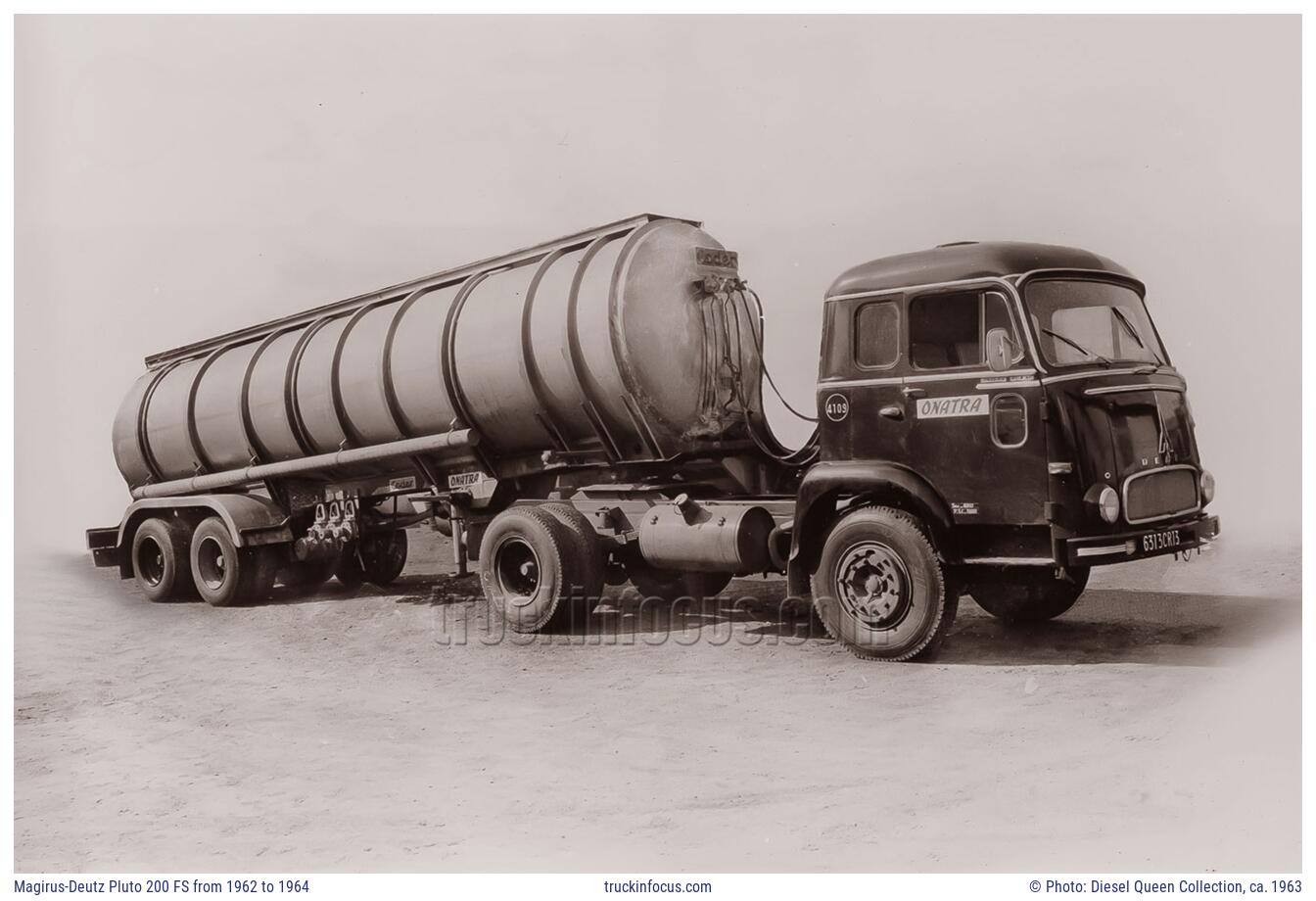 Magirus-Deutz Pluto 200 FS from 1962 to 1964 Photo ca. 1963