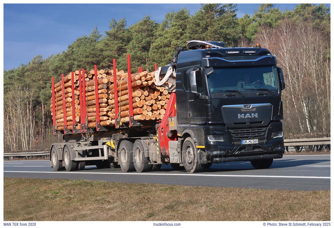 MAN TGX from 2020 Photo February 2025