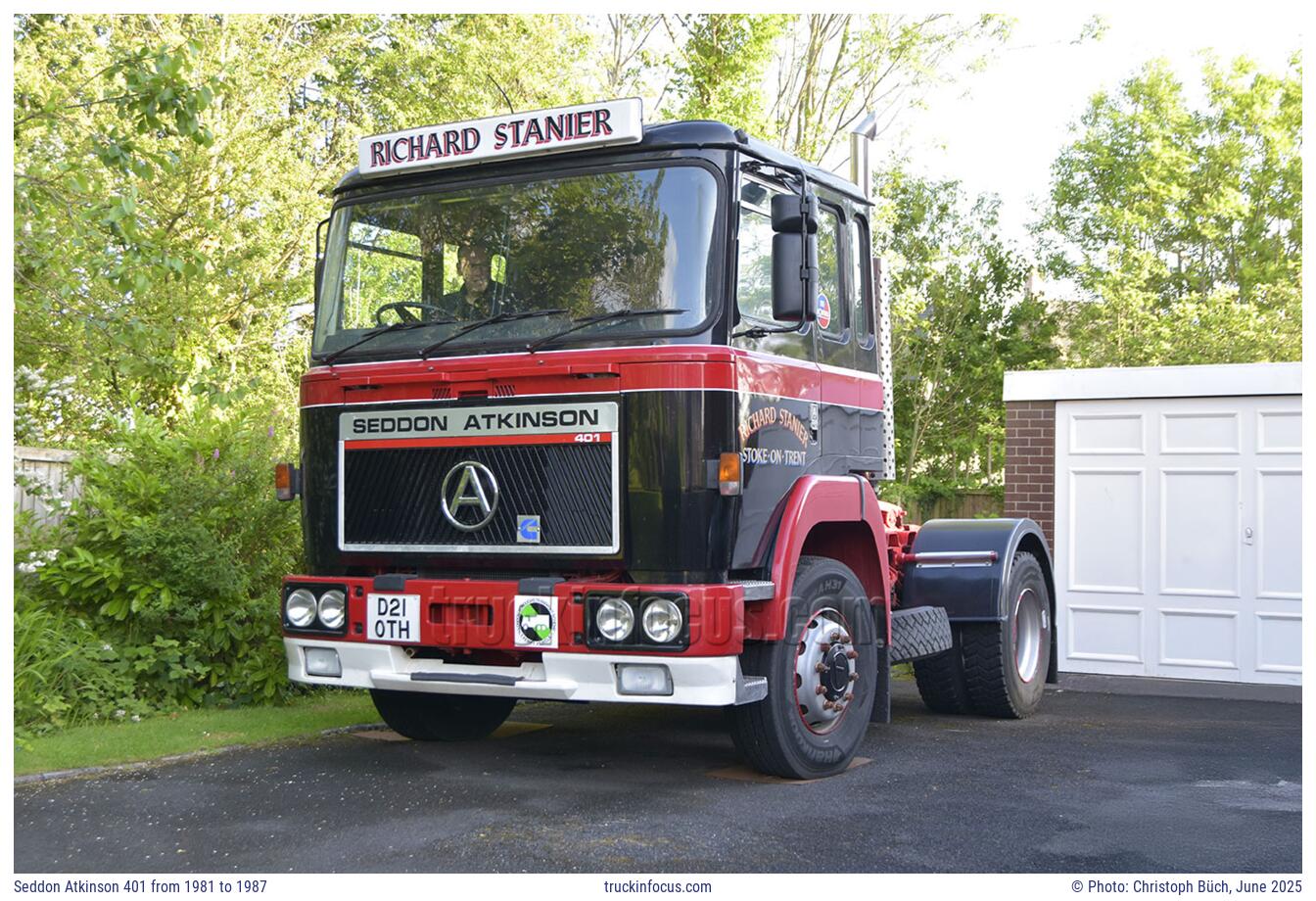 Seddon Atkinson 401 from 1981 to 1987 Photo June 2025