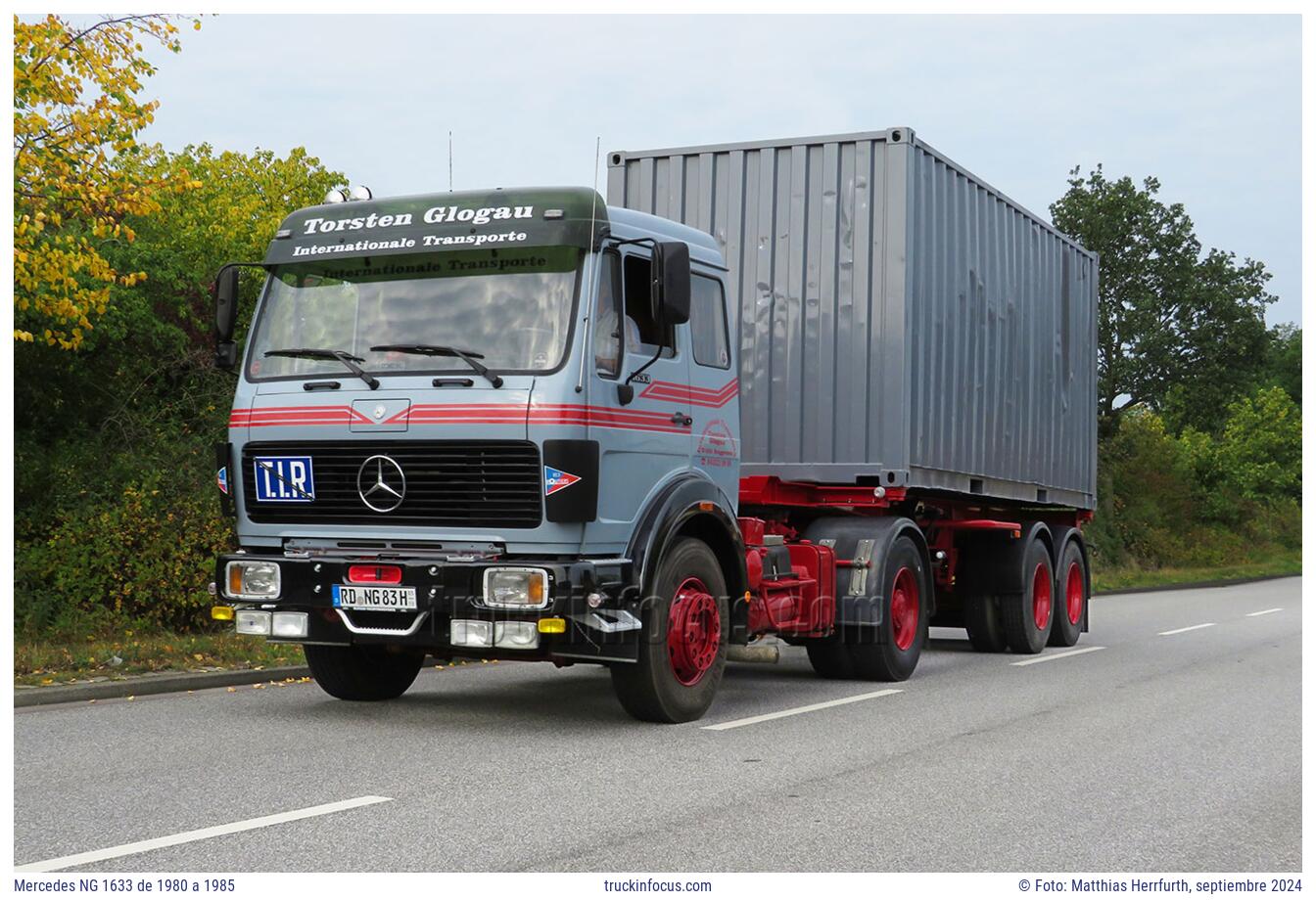 Mercedes NG 1633 de 1980 a 1985 Foto septiembre 2024