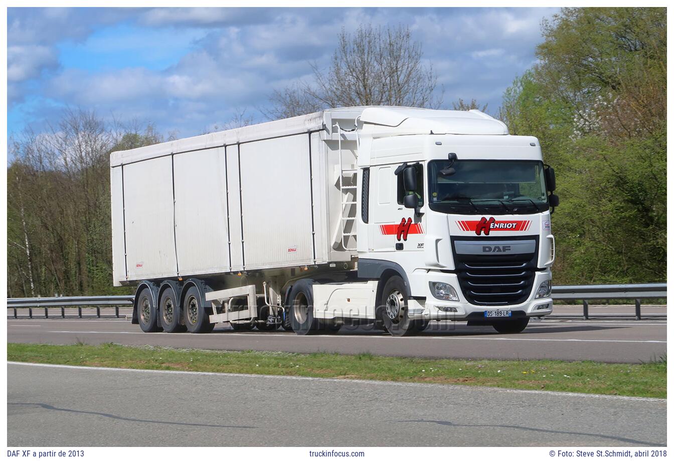 DAF XF a partir de 2013 Foto abril 2018