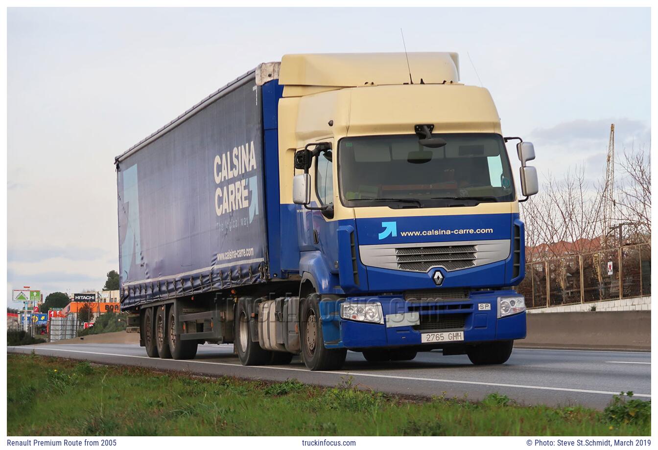 Renault Premium Route from 2005 Photo March 2019