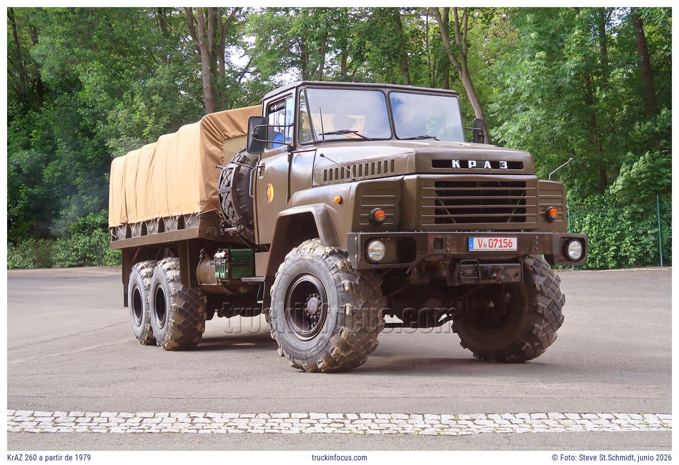 KrAZ 260 a partir de 1979 Foto junio 2026