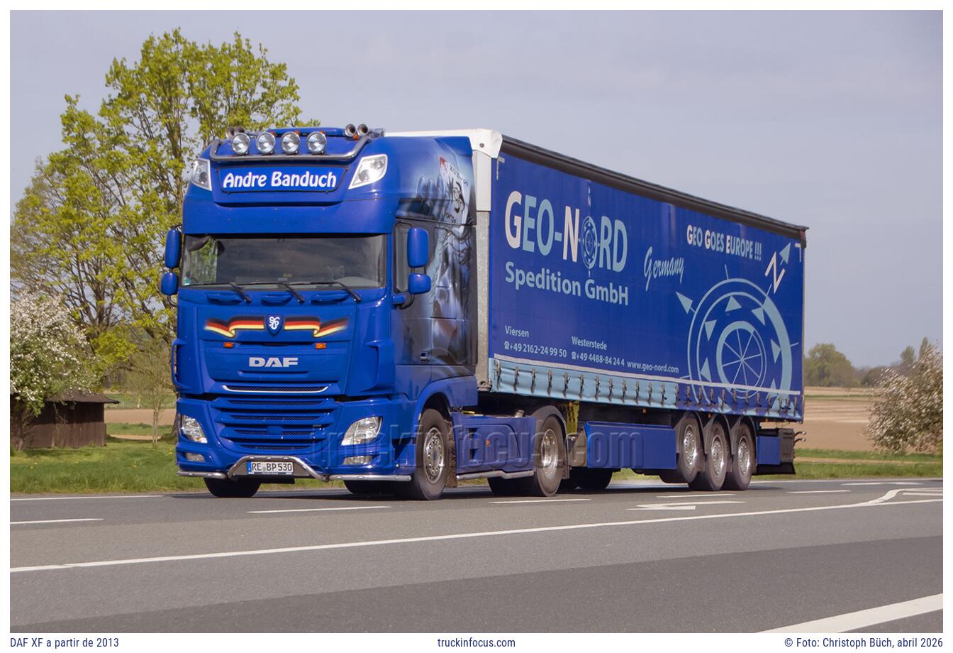 DAF XF a partir de 2013 Foto abril 2026