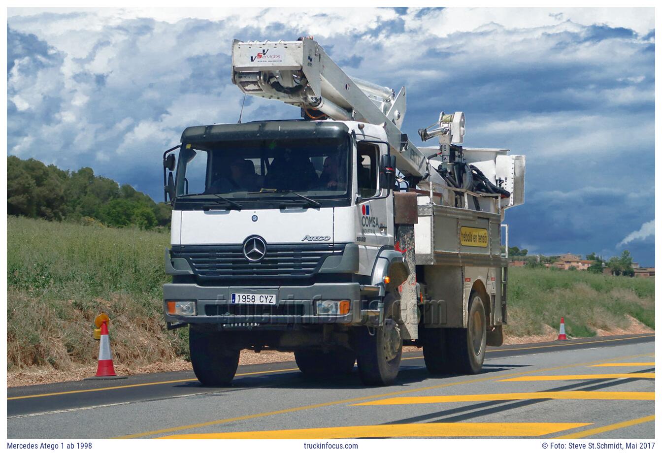 Mercedes Atego 1 ab 1998 Foto Mai 2017