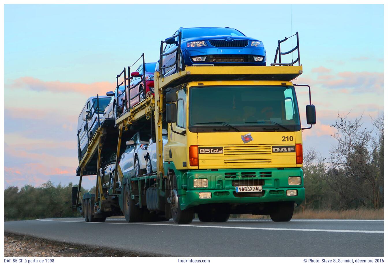 DAF 85 CF à partir de 1998 Photo décembre 2016