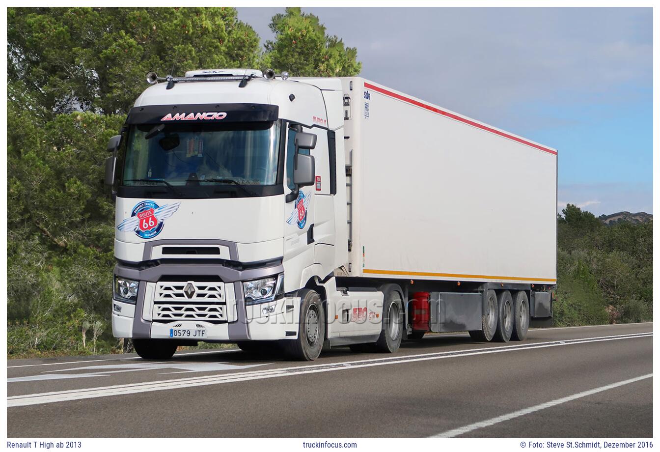 Renault T High ab 2013 Foto Dezember 2016