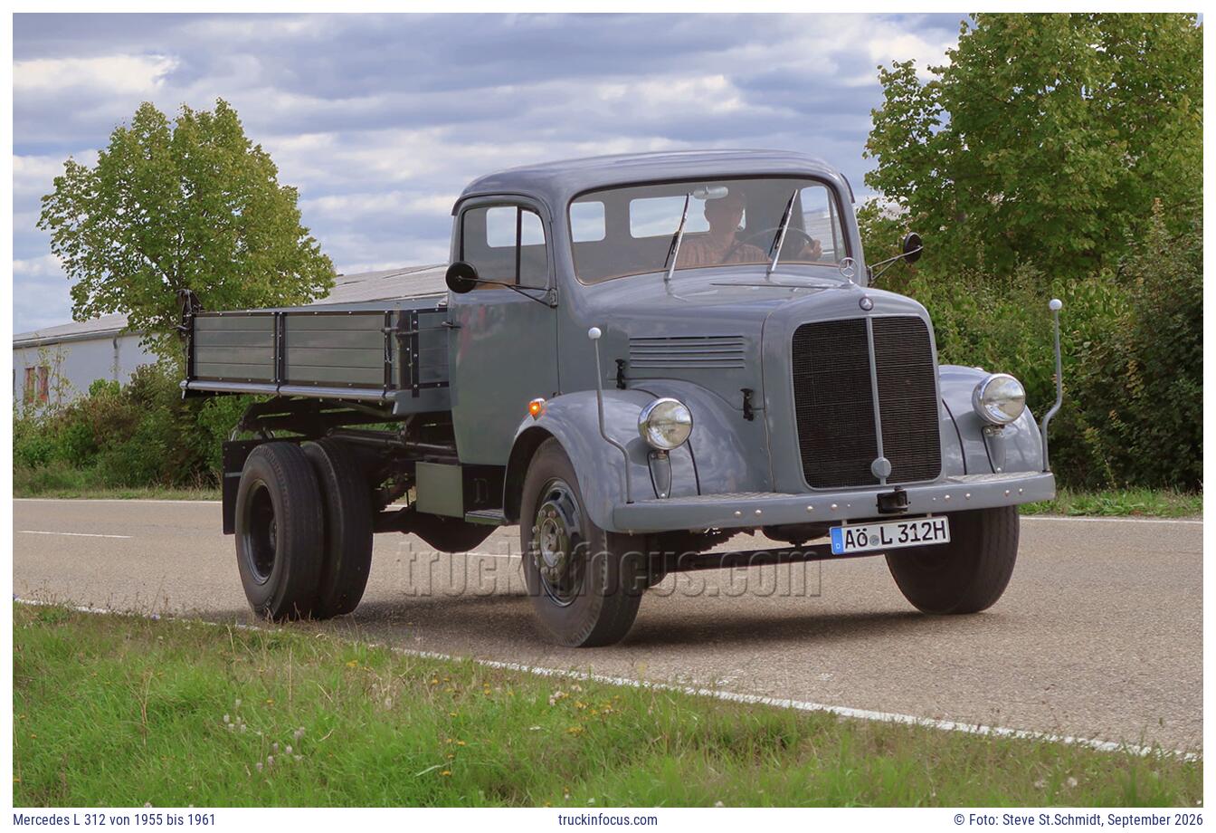 Mercedes L 312 von 1955 bis 1961 Foto September 2026