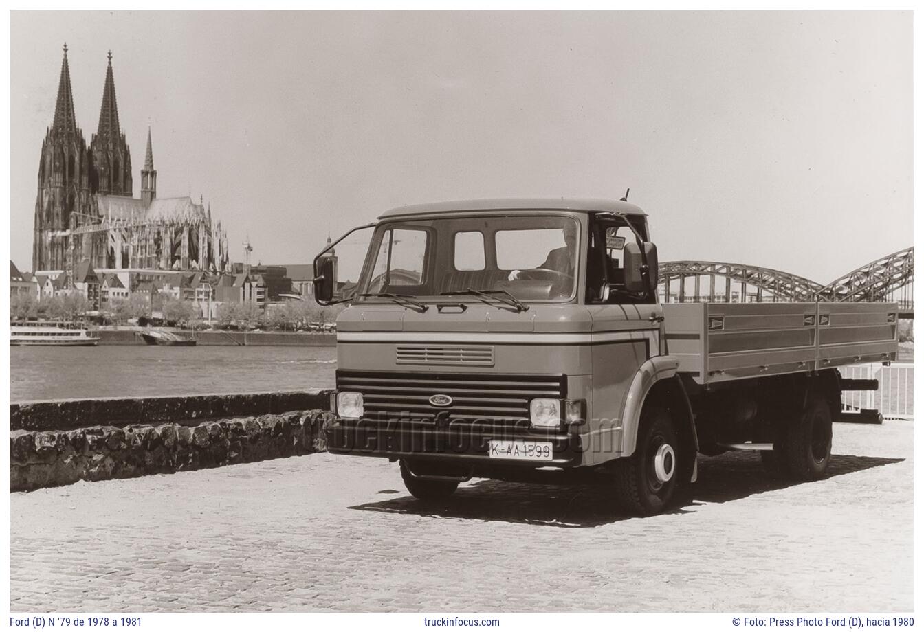 Ford (D) N '79 de 1978 a 1981 Foto hacia 1980
