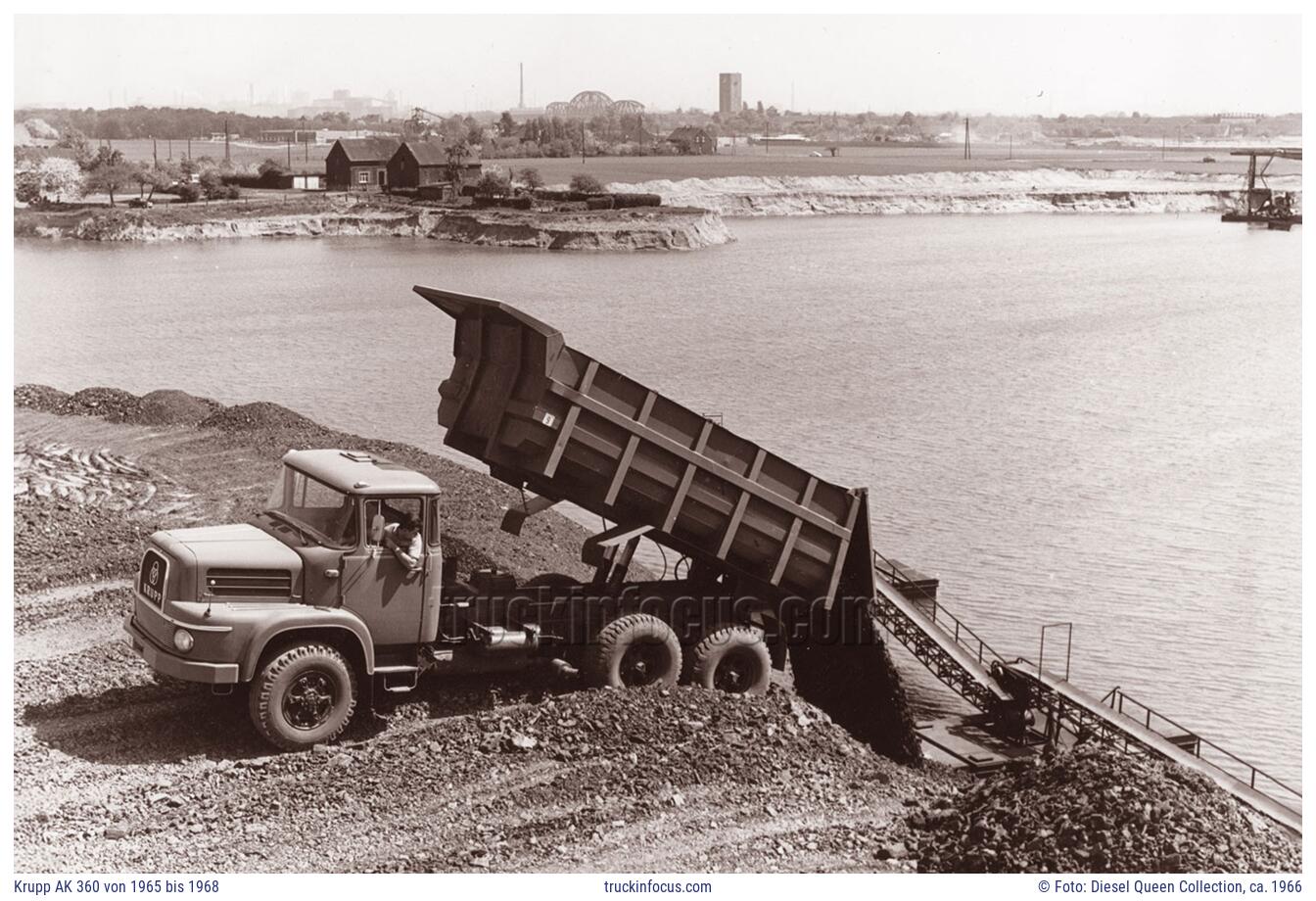 Krupp AK 360 von 1965 bis 1968 Foto ca. 1966