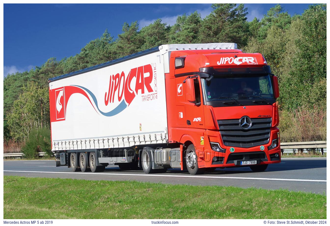 Mercedes Actros MP 5 ab 2019 Foto Oktober 2024
