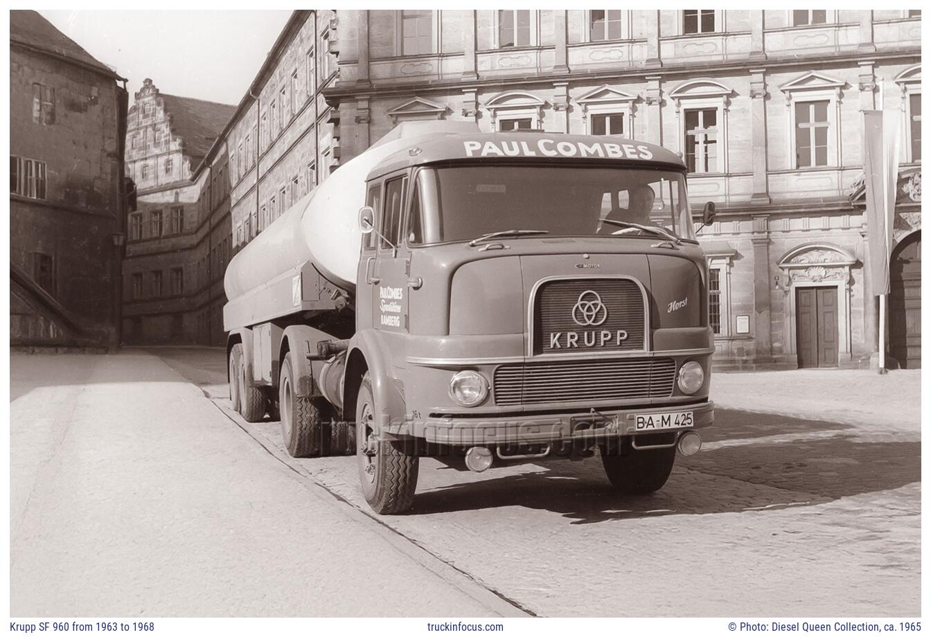 Krupp SF 960 from 1963 to 1968 Photo ca. 1965