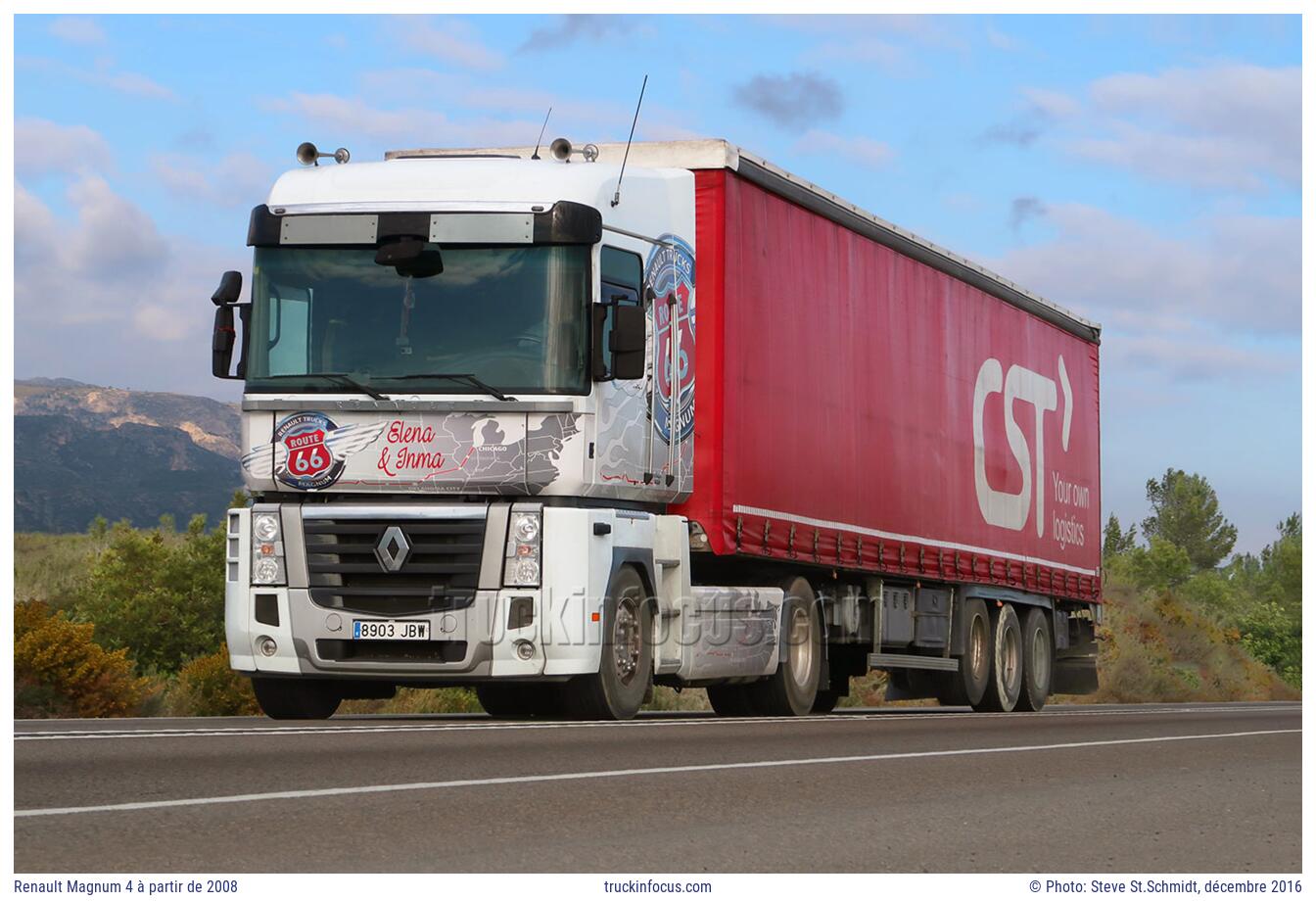 Renault Magnum 4 à partir de 2008 Photo décembre 2016