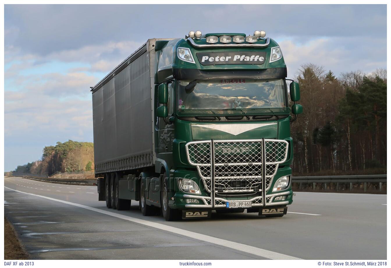 DAF XF ab 2013 Foto März 2018